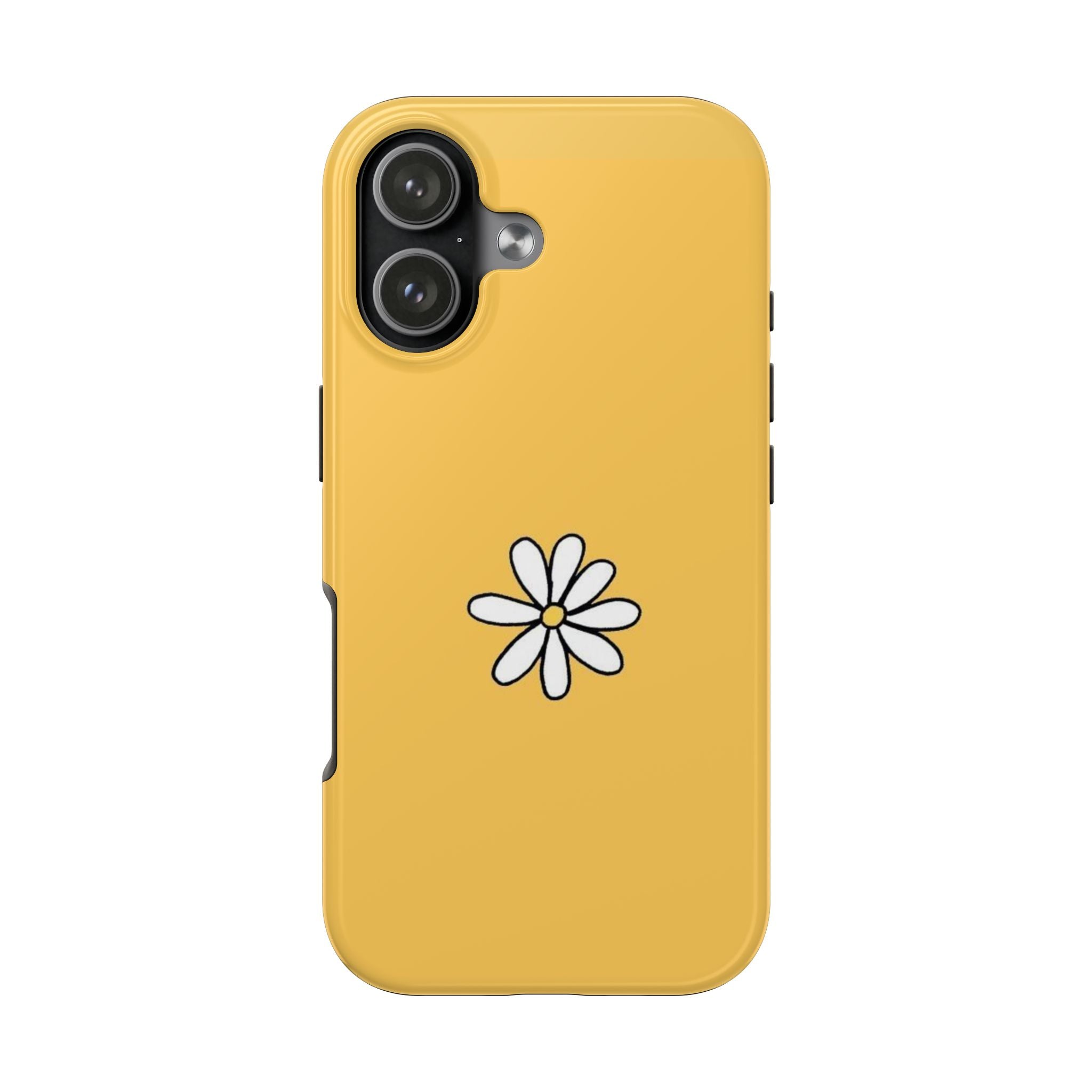 Yellow Daisy Tough Phone Case — Protective Floral iPhone Cover