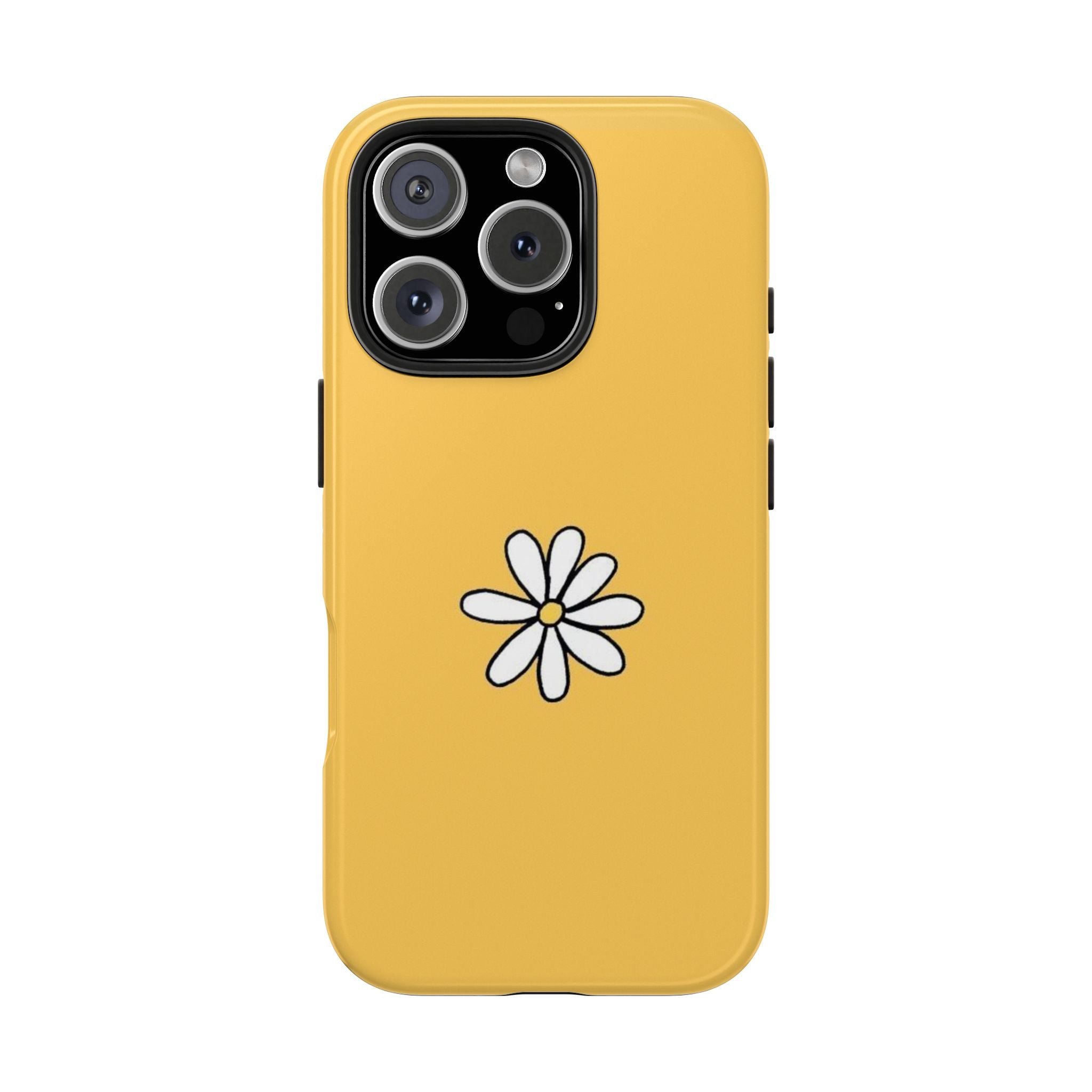 Yellow Daisy Tough Phone Case — Protective Floral iPhone Cover