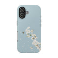 Phone Case — Blue Cherry Blossom Spring Floral Protective Cover