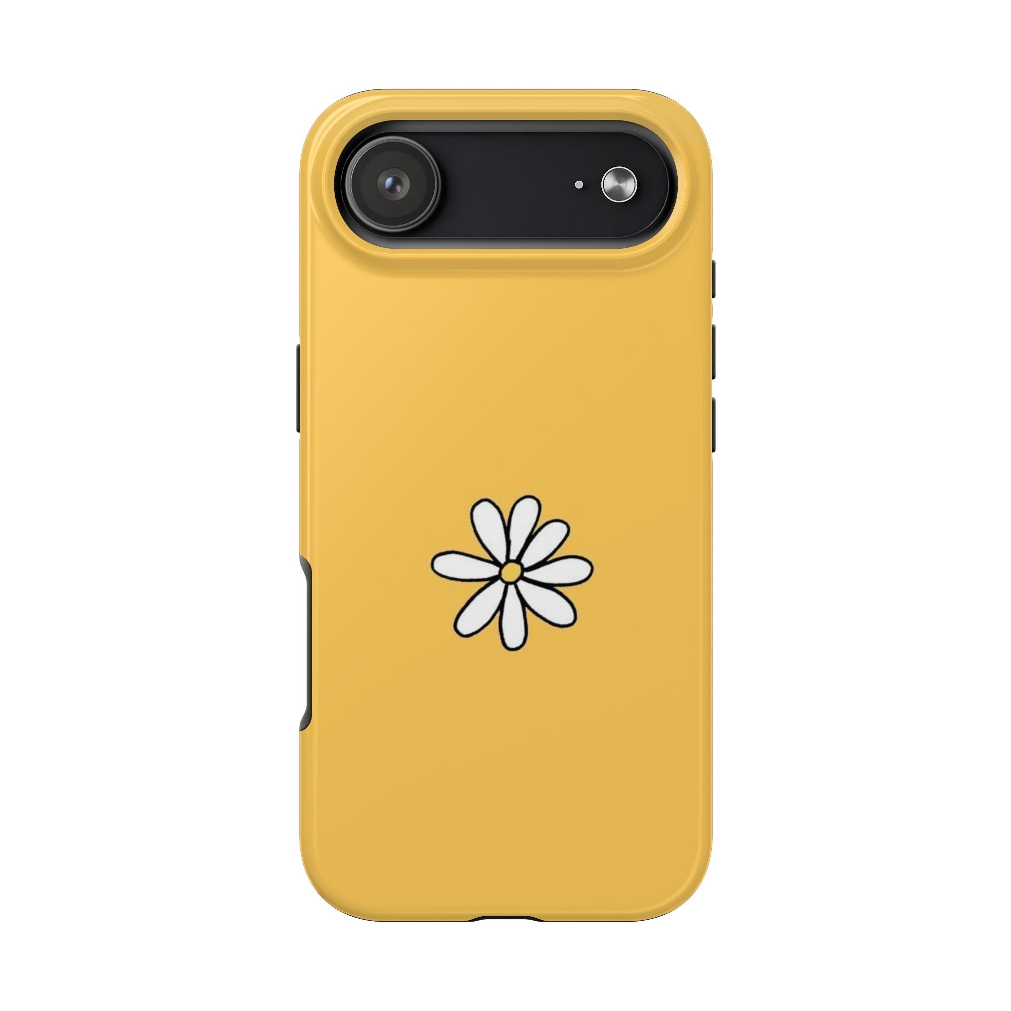 Yellow Daisy Tough Phone Case — Protective Floral iPhone Cover
