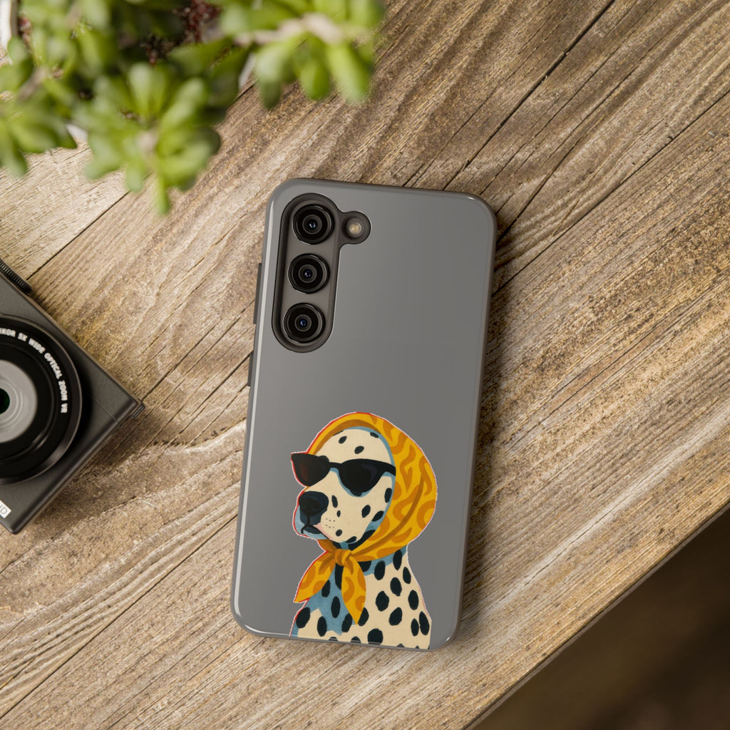 Dog with Headscarf Phone Case — Stylish Tough Protective Case
