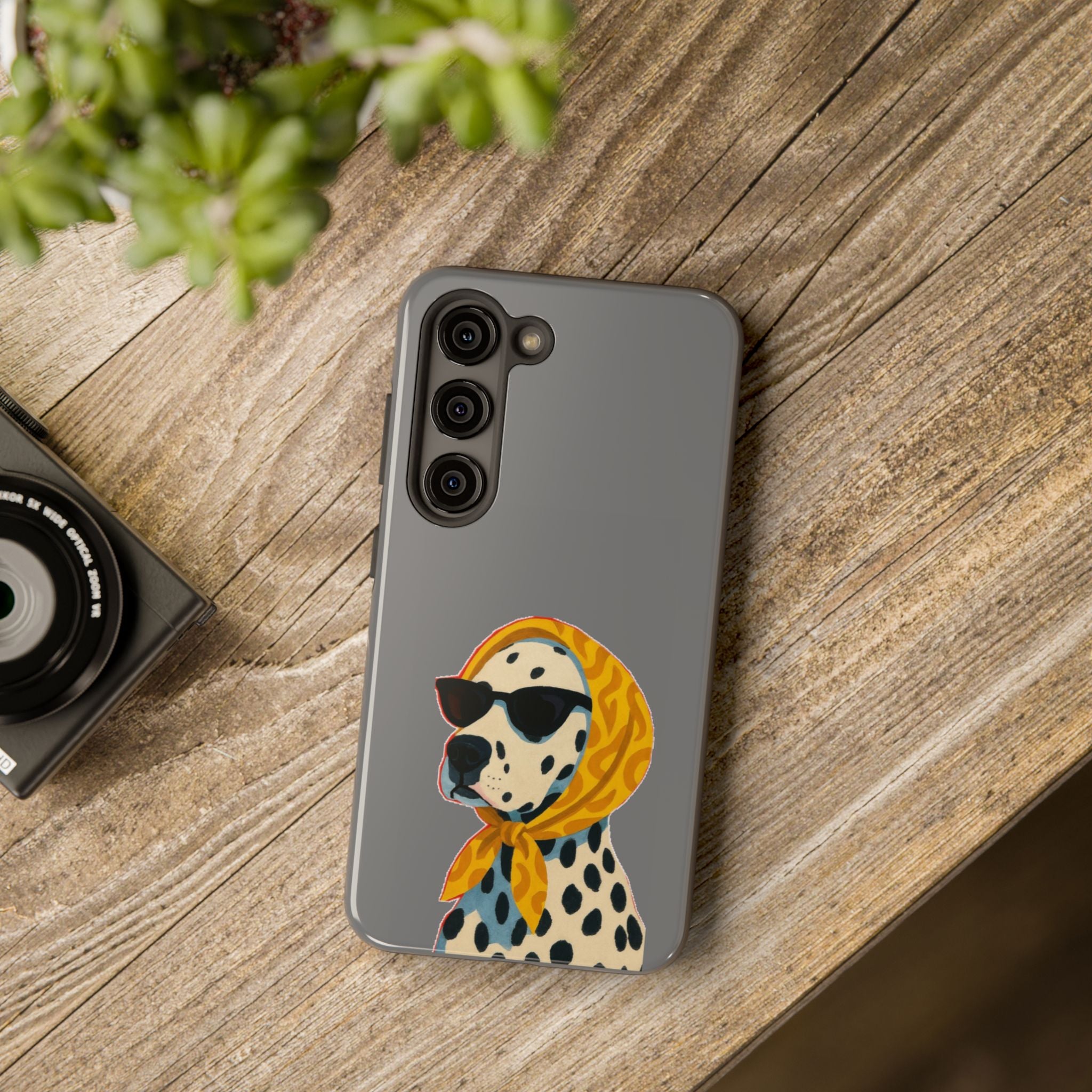 Dog with Headscarf Phone Case — Stylish Tough Protective Case