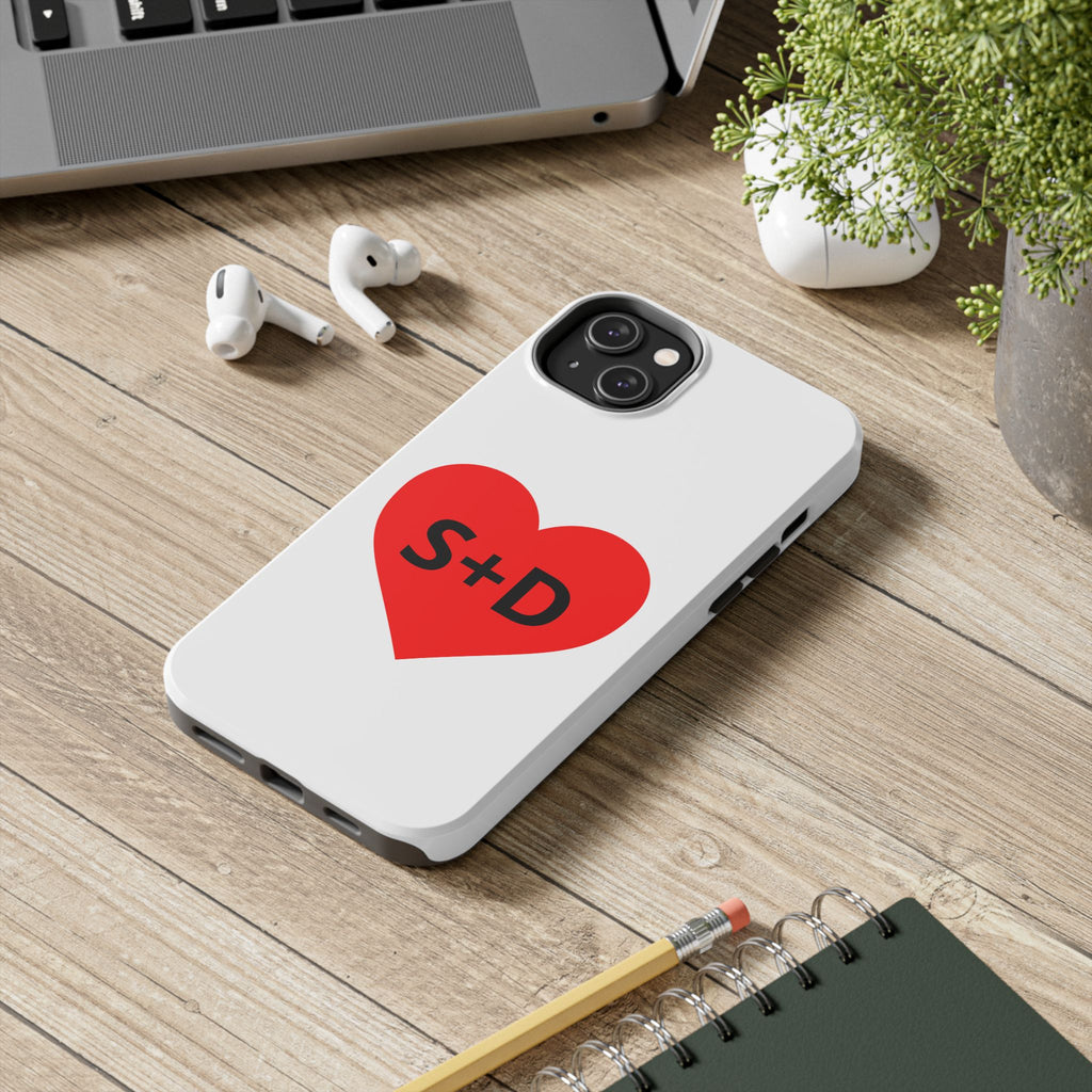 Fully Customizable phone case- Romantic and the perfect anniversary gift!