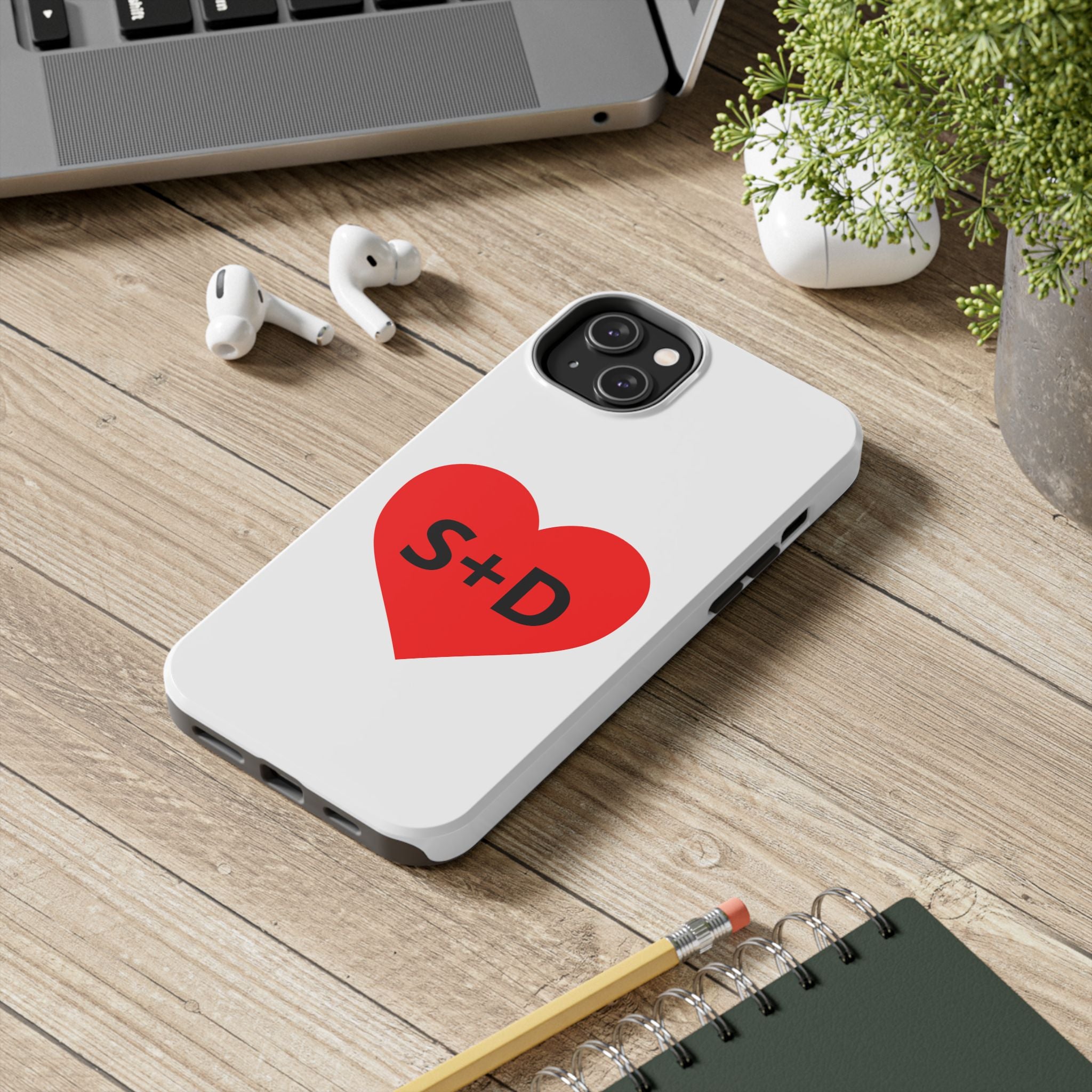 Fully Customizable phone case- Romantic and the perfect anniversary gift!