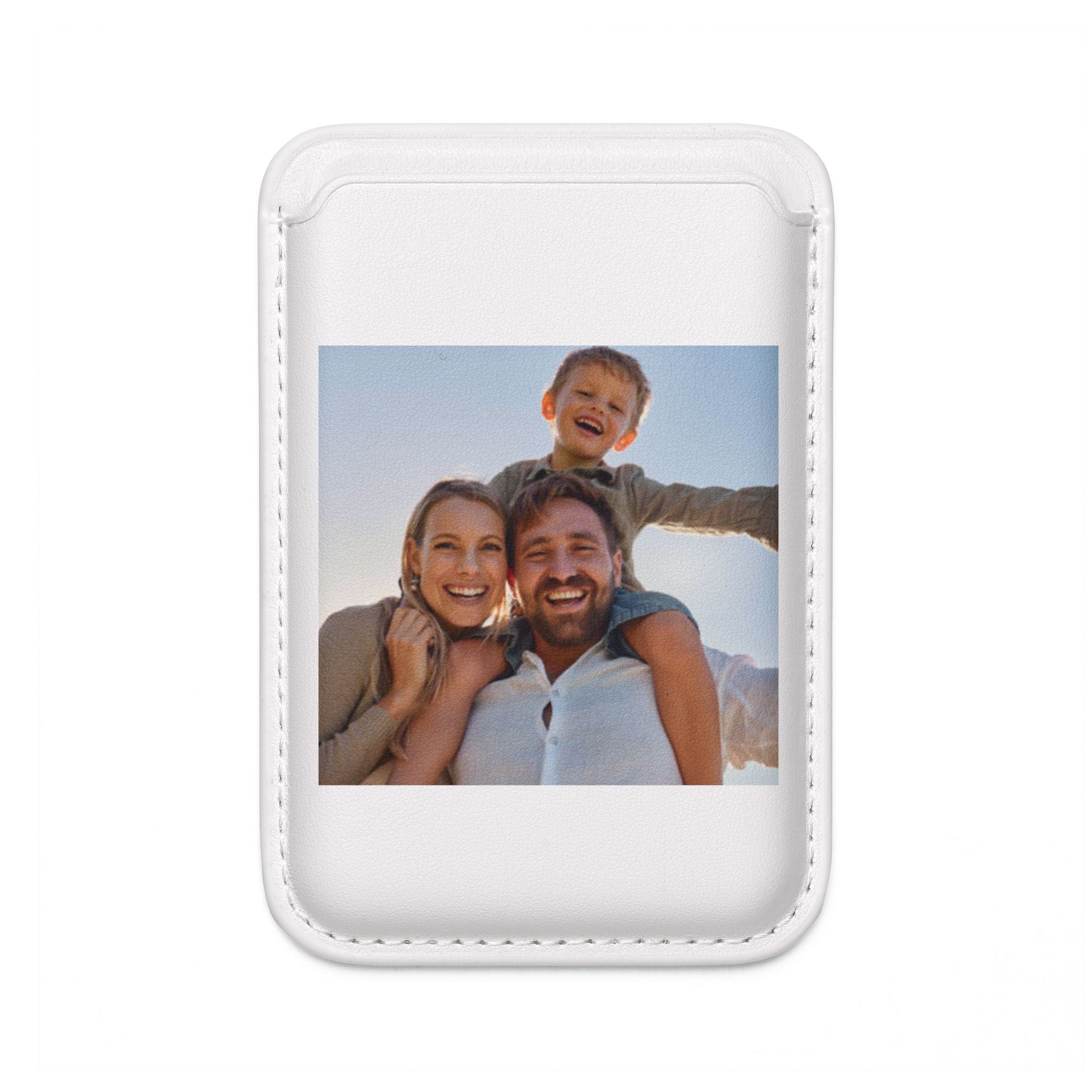 Personalized MagSafe Wallet — Photo Card Holder (Custom Family Picture)