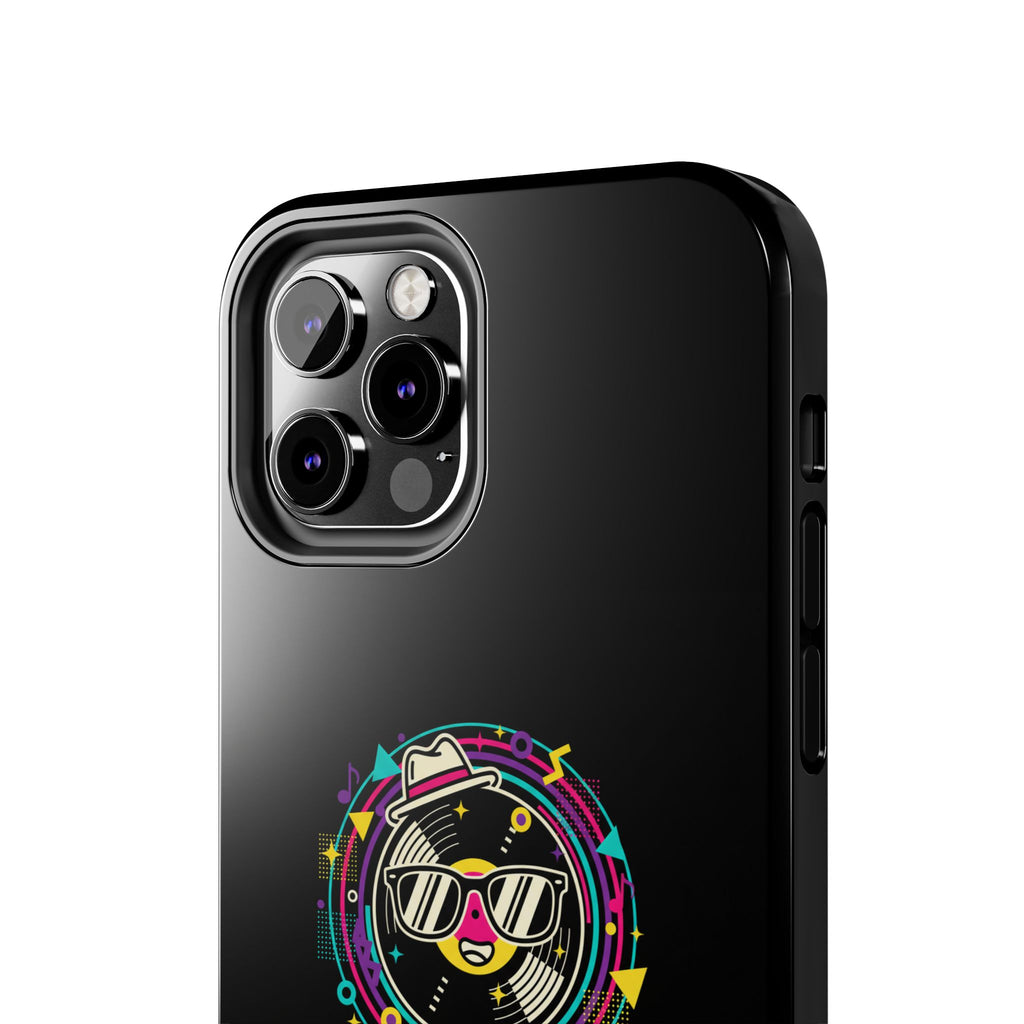 Feel The Groove Tough Phone Case — Retro Disco Music Design