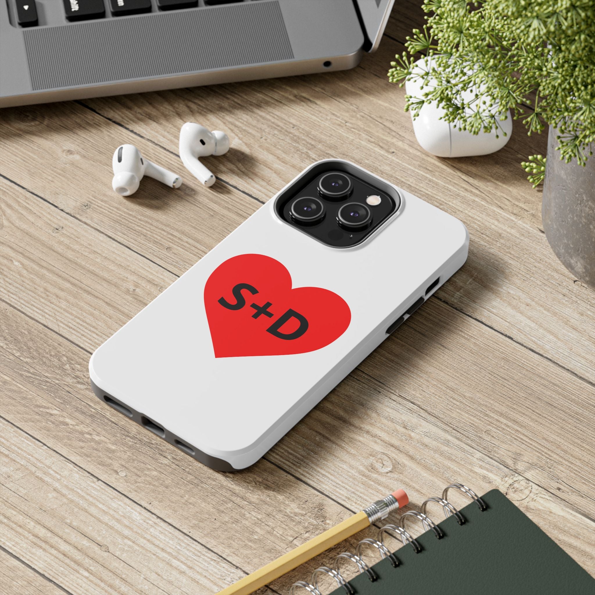 Fully Customizable phone case- Romantic and the perfect anniversary gift!