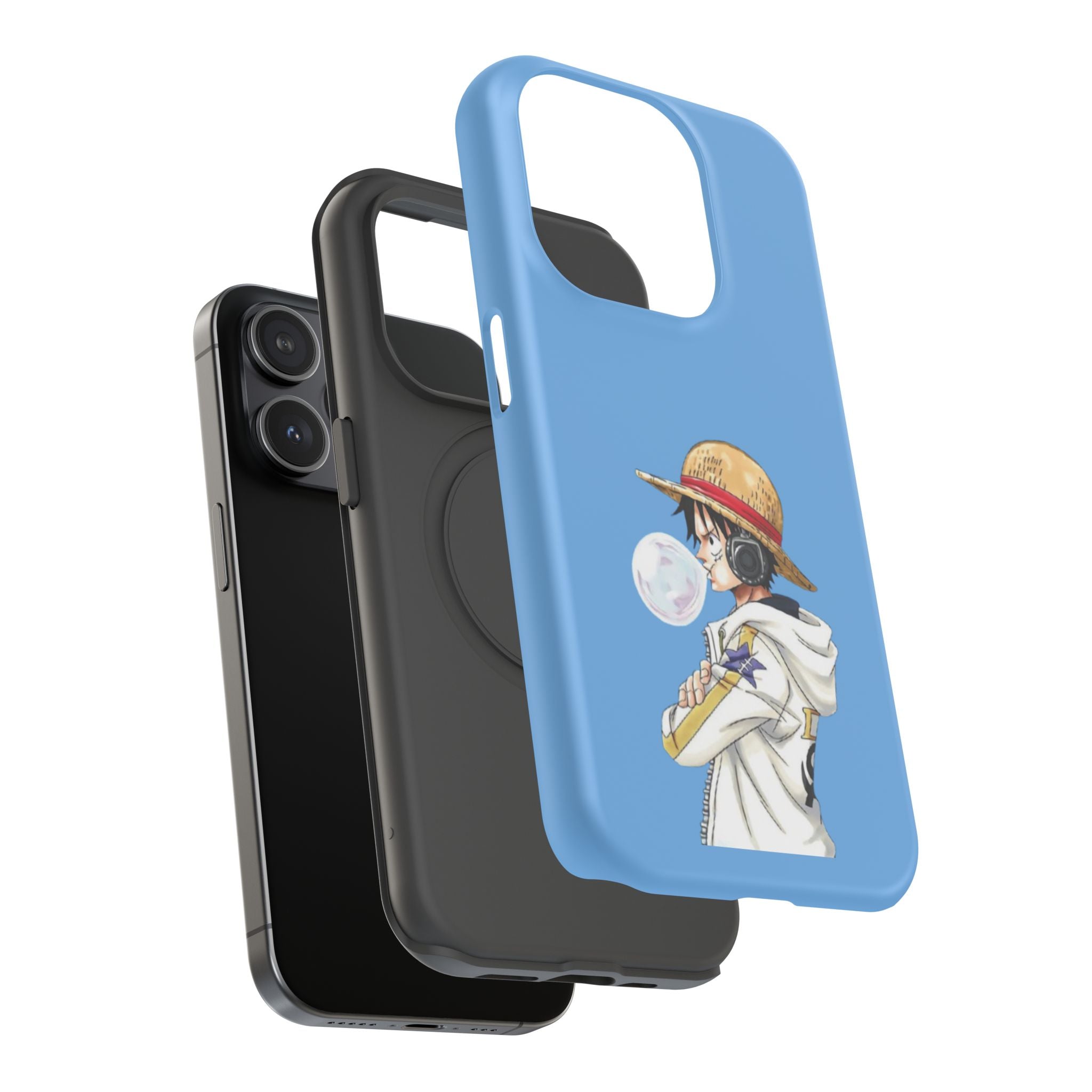 Anime-Inspired Impact-Resistant Phone Case — One-Piece Fan Design