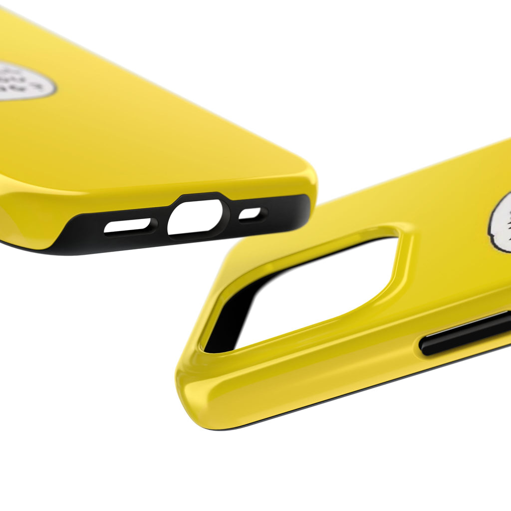 Phone Case — Yellow "What the Hell Are You Doing?" Tough Protective Case