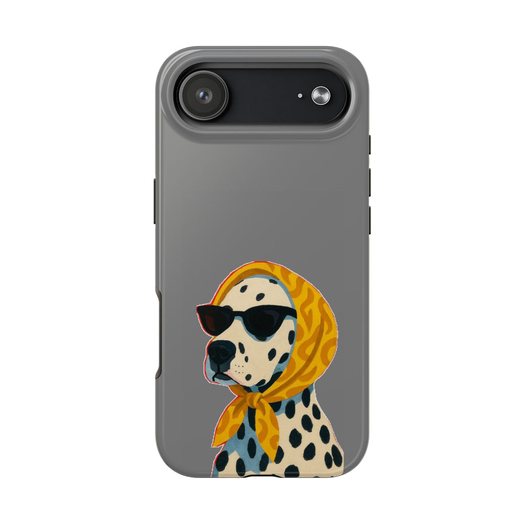 Dog with Headscarf Phone Case — Stylish Tough Protective Case