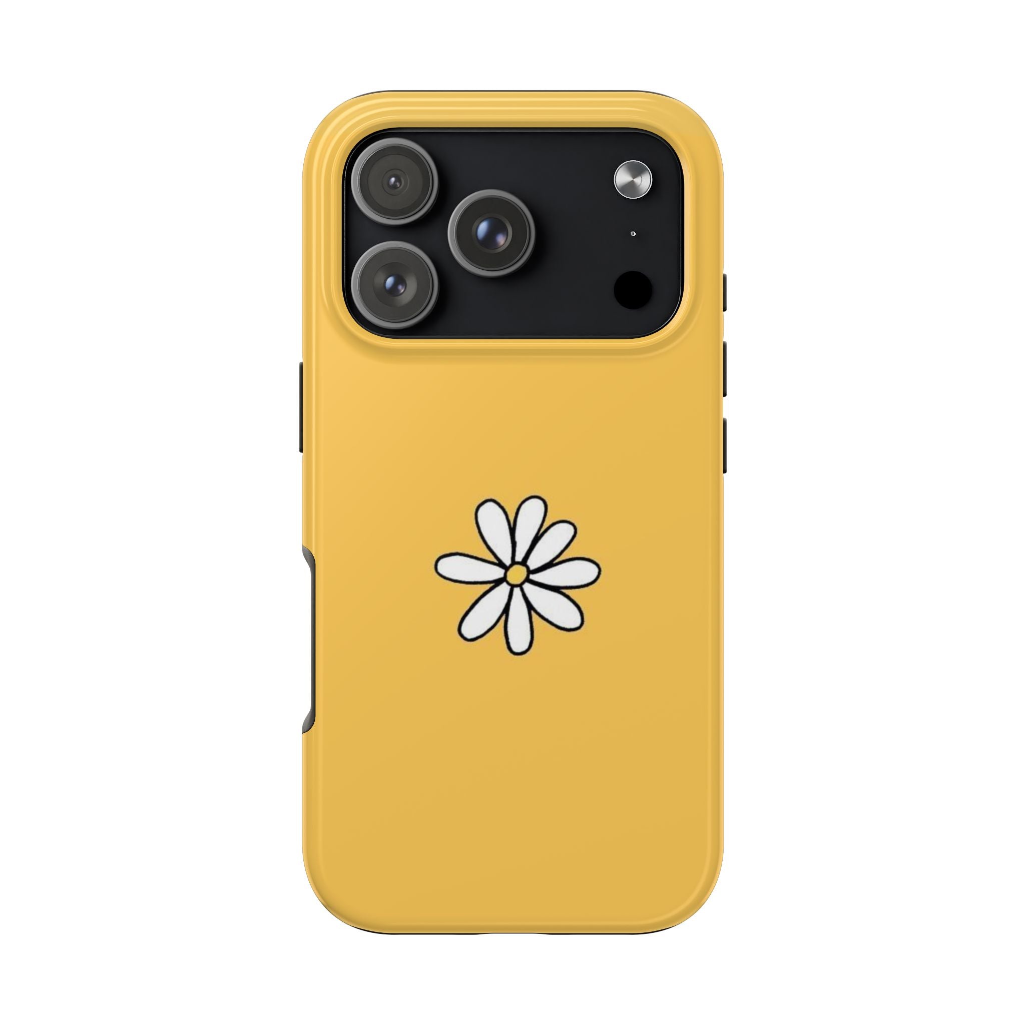 Yellow Daisy Tough Phone Case — Protective Floral iPhone Cover