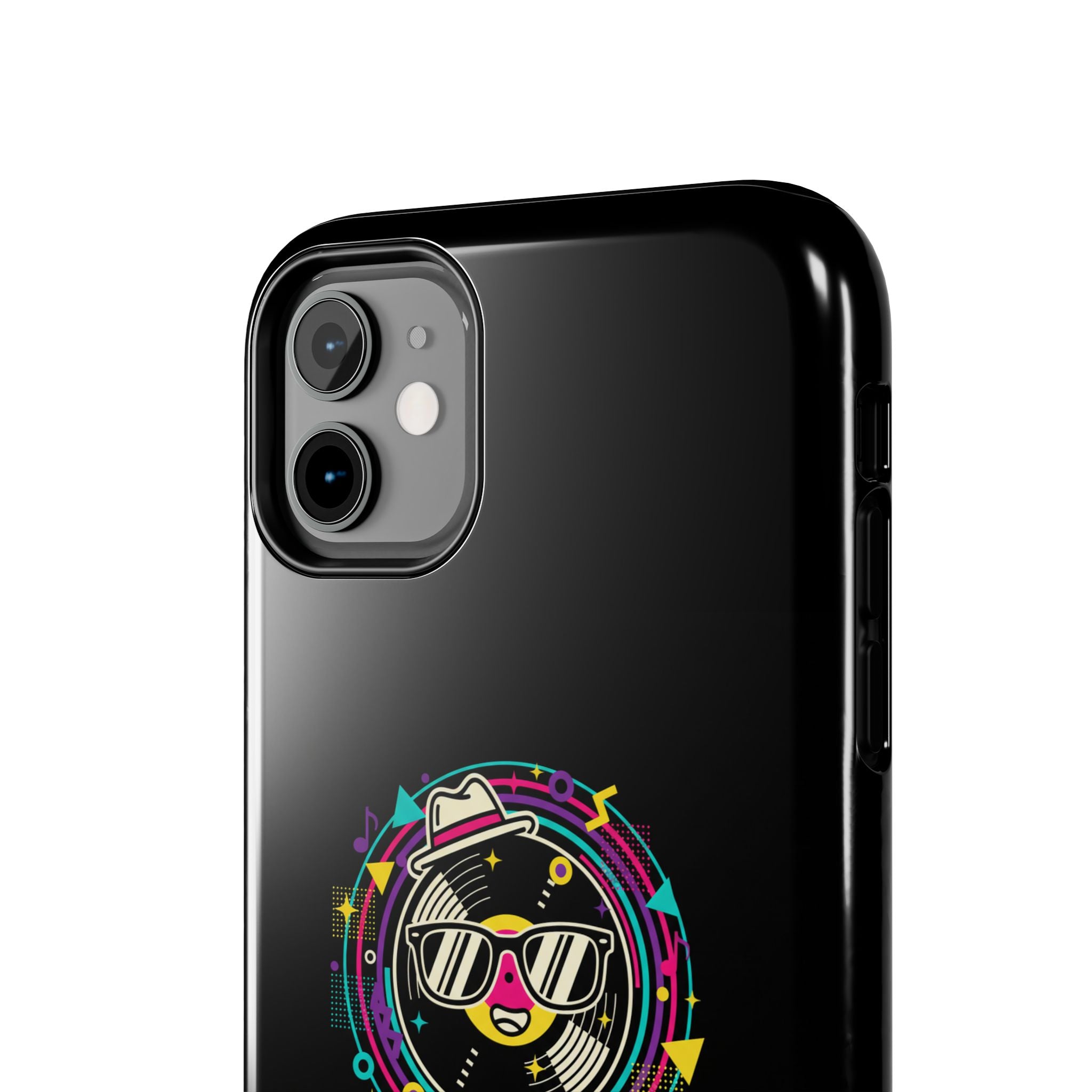 Feel The Groove Tough Phone Case — Retro Disco Music Design