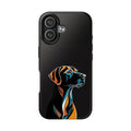 Phone Case — Colorful Labrador Silhouette Protective Cover