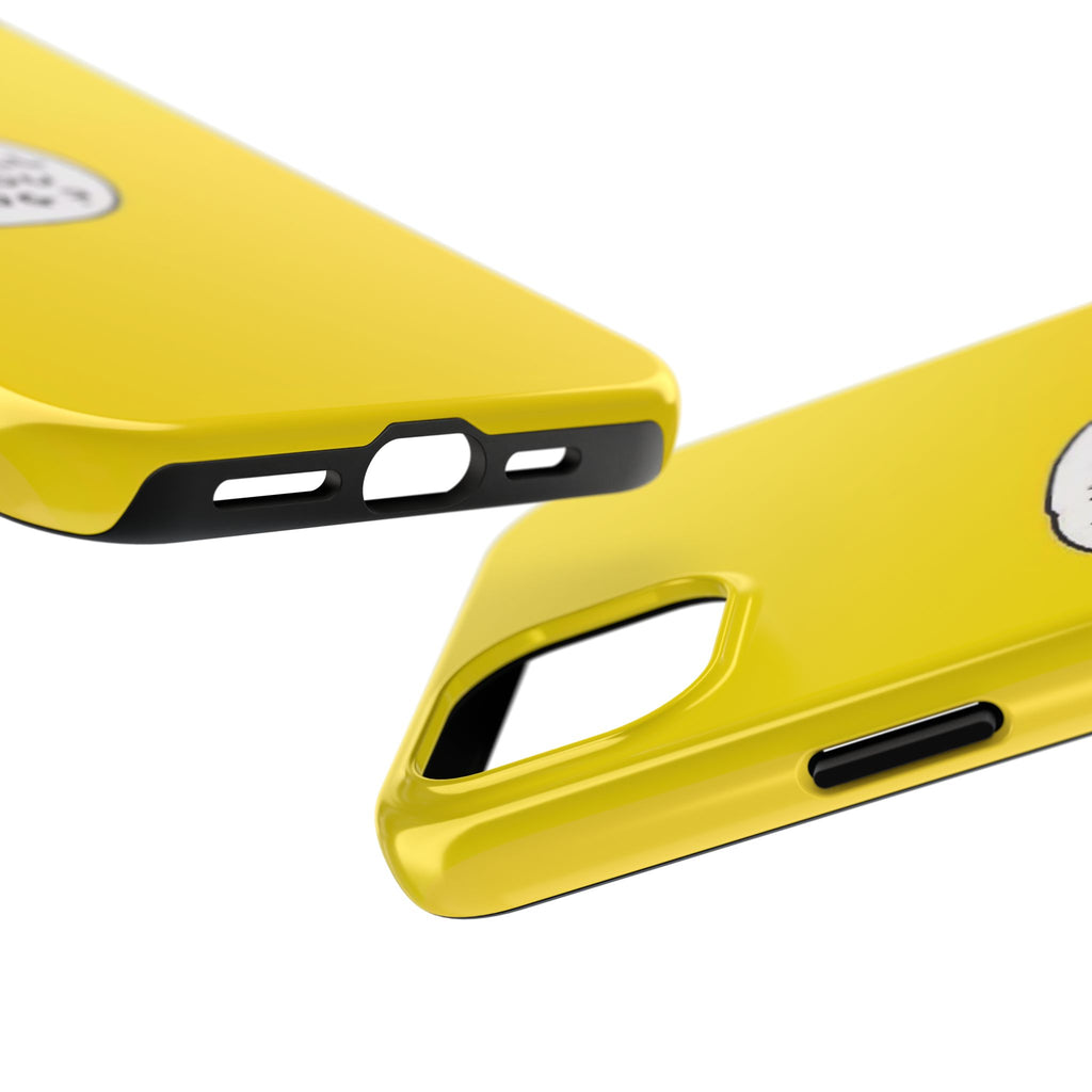 Phone Case — Yellow "What the Hell Are You Doing?" Tough Protective Case